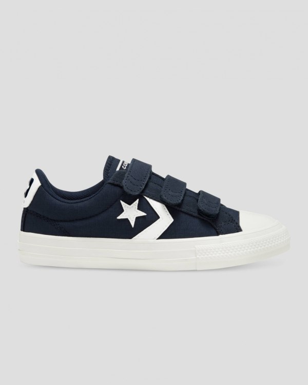 Converse Star Player 3V Sort Sko Danmark - Converse Lave Sneakers Børn - 32098KIEU